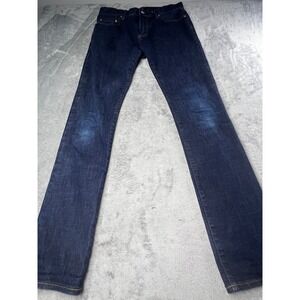 GAP Denim Men's Dark Wash Skinny Jeans Size 30x32 Comfort Stretch‎ Casual